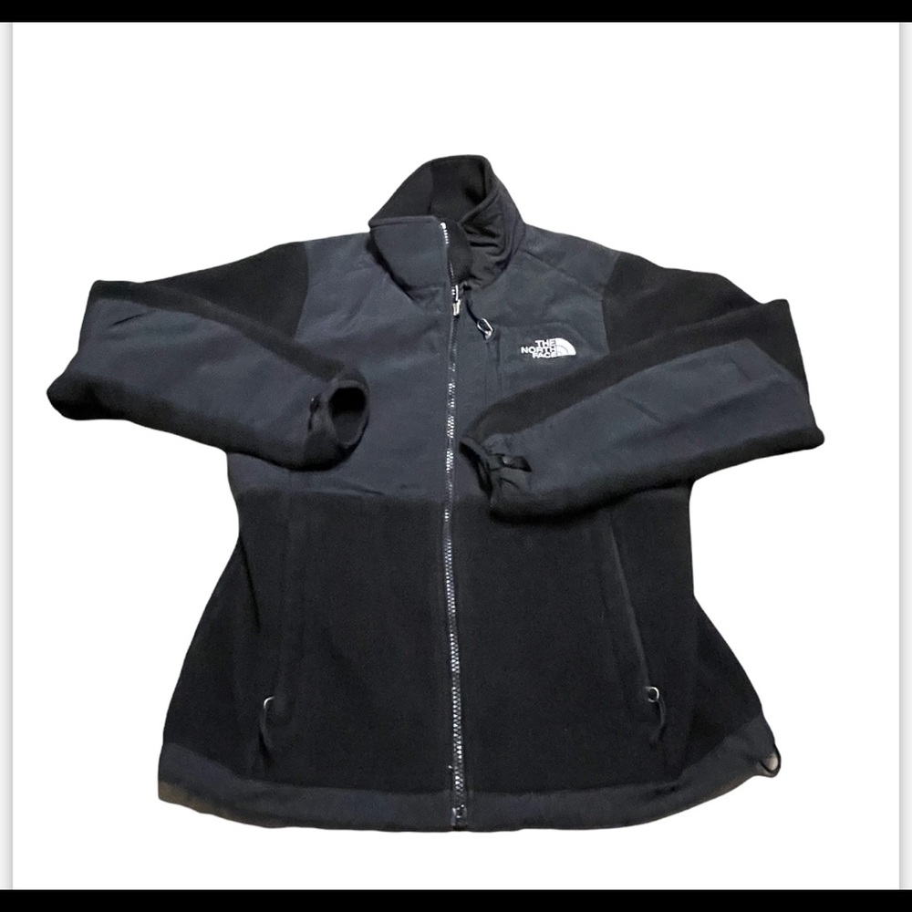 THE NORTH FACE Polartec Black Fleece Full Zip Jacket Womens Size XS